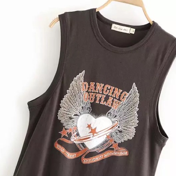 Dancing Outlaw Gypsy T-shirts Dress - Picture 9 of 15
